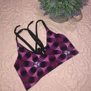 REVERSIBLES LACE UP TOP